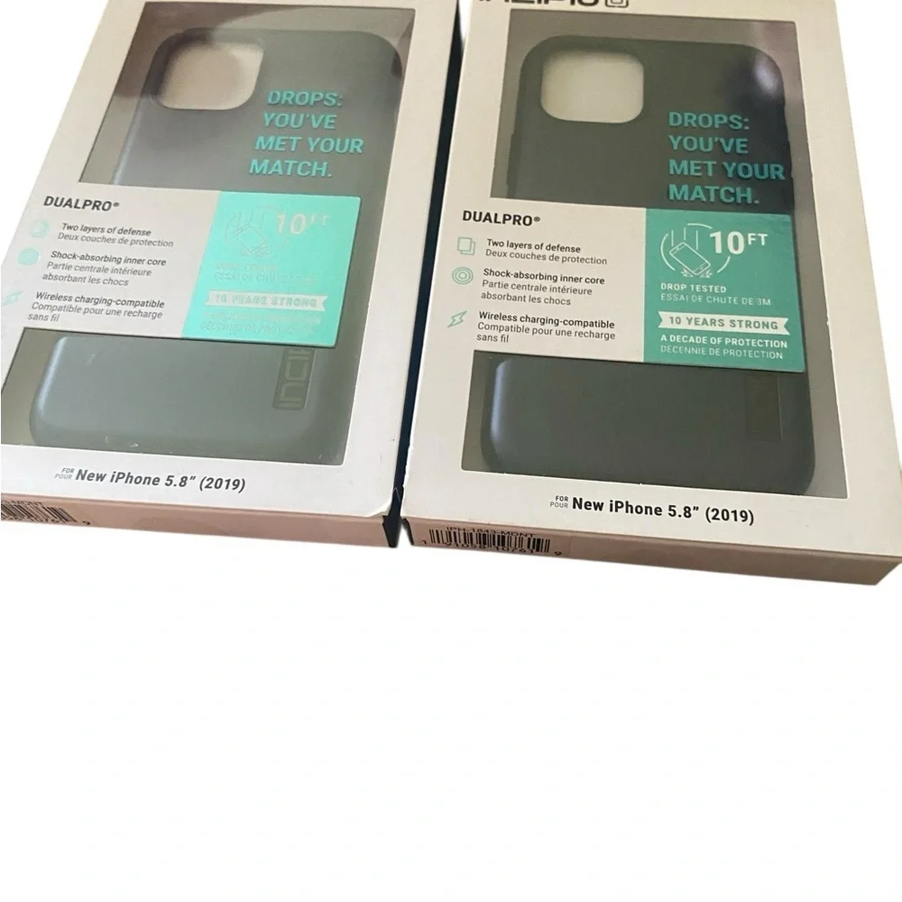 Incipio DualPro Black Phone Case for iPhone 6.5